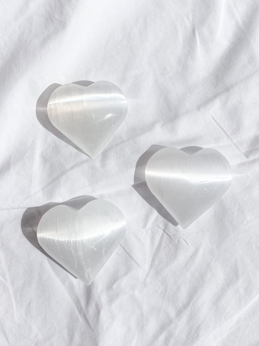 Selenite Heart | X Large