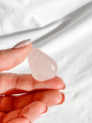 Rose Quartz Tumbles | Small
