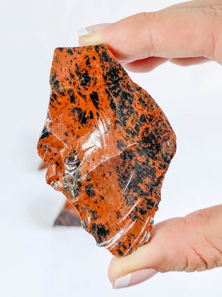 Red Obsidian Natural | Medium