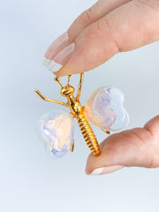 Opalite Dragonfly Carving