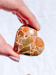 Leopardite Heart | Medium