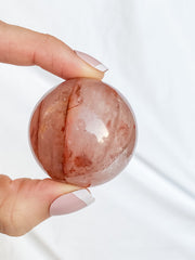 Fire Quartz Sphere | Medium