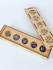 Platonic Solid Sacred Geometry | Amethyst