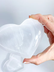 Selenite Heart | XXXX Large