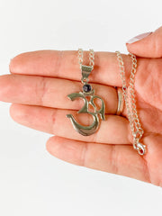 Om Amethyst Pendant