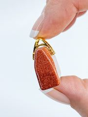 Gold Stone Bag Carving | Mini