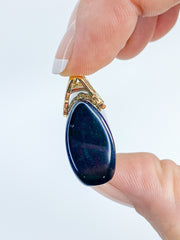 Black Obsidian Bag Carving | Mini