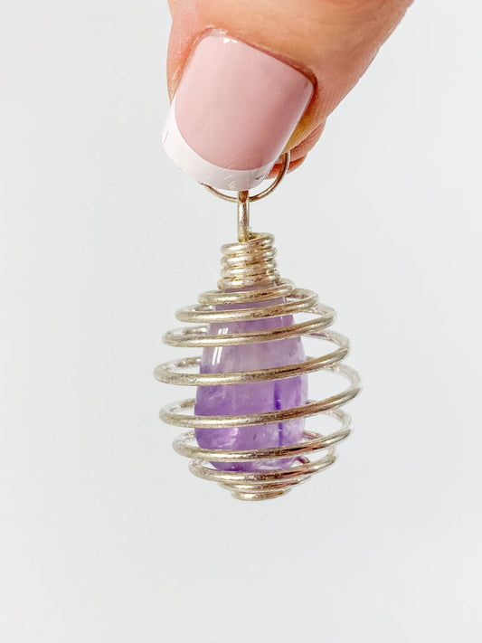 Silver Spiral Pendant