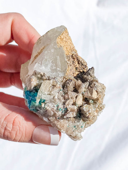 Quantum Quattro Natural Mineral Specimen Cluster 165g
