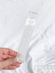 Selenite Chakra Cleansing Carved Wand | Medium