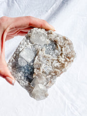 Apophyllite with Inclusions Cluster 545g