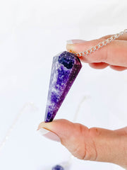 Lepidolite Pendulum