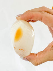 Carnelian and Quartz Flame 160g