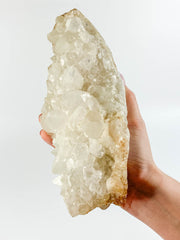 Apophyllite Cluster with Druzy Inclusions 2.2kg