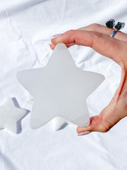 Selenite Star Plate | Large