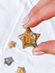 Crazy Lace Agate Star | X Small