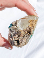Quantum Quattro Natural Mineral Specimen Cluster 165g