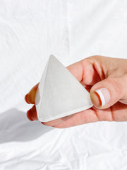Selenite Pyramid | Small