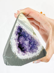Amethyst CutBase Cluster 521g