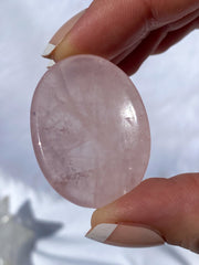 Rose Quartz Worry Stone