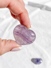 Fluorite Heart | Extra Small