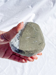Apophyllite CutBase Cluster with Inclusions 500g