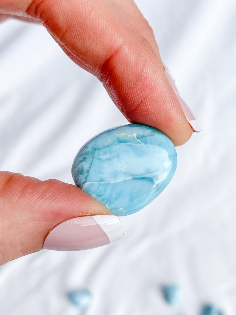Larimar Tumbles | Small