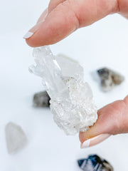 Balance Duo: Clear Quartz + Smoky Quartz | Small