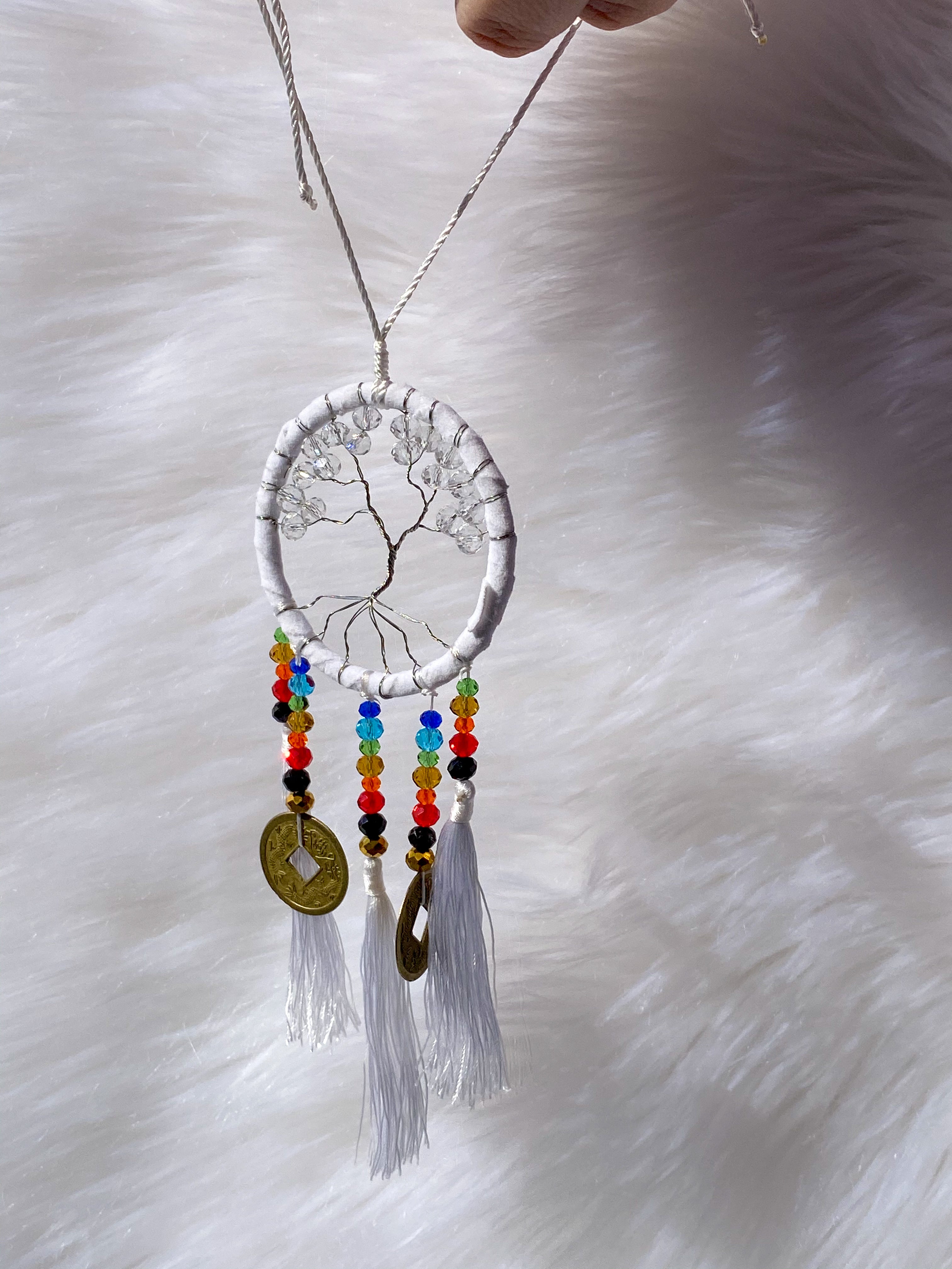 Tree of Life Peace Chakra Dream Catcher