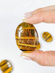 Tiger Eye Worry Stone