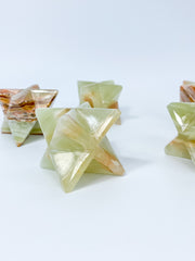 Green Onyx Merkaba | Large