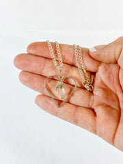 Love Crystals Pendant Clear Quartz