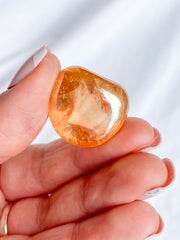 Copper Orange Aura Tumbles | Small