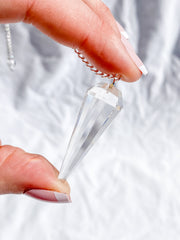 Clear Quartz Pendulum