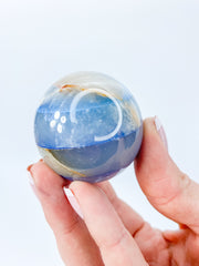 Onyx Blue Sphere | Large