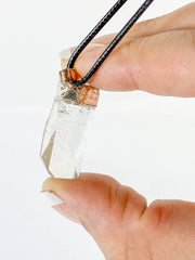 Vitality Pendant Natural Clear Quartz