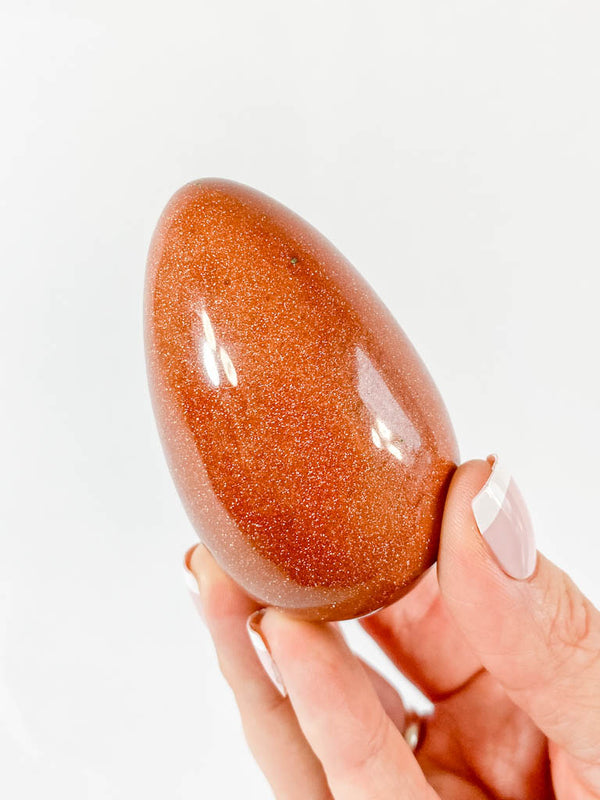 Gold Stone Egg | Large
