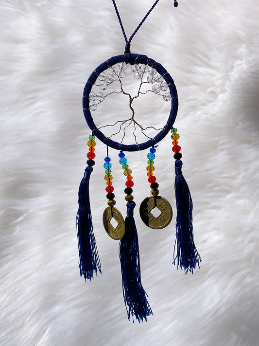 Tree of Life Healing Chakra Dream Catcher