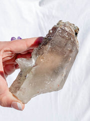 Quartz Natural Mineral Specimen Cluster 342g