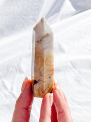 Crazy Lace Agate Polished Point 83g
