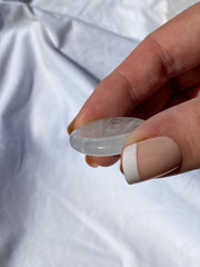Clear Quartz Worry Stone