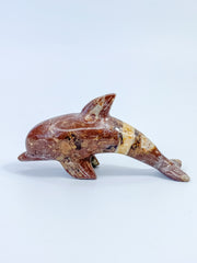 Jasper Dolphin Carving
