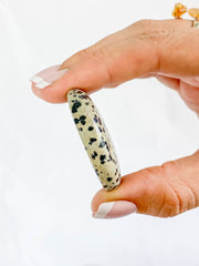 Dalmatian Jasper Worry Stone