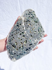 White Heulandite and Stilbite Cluster 1.2kg