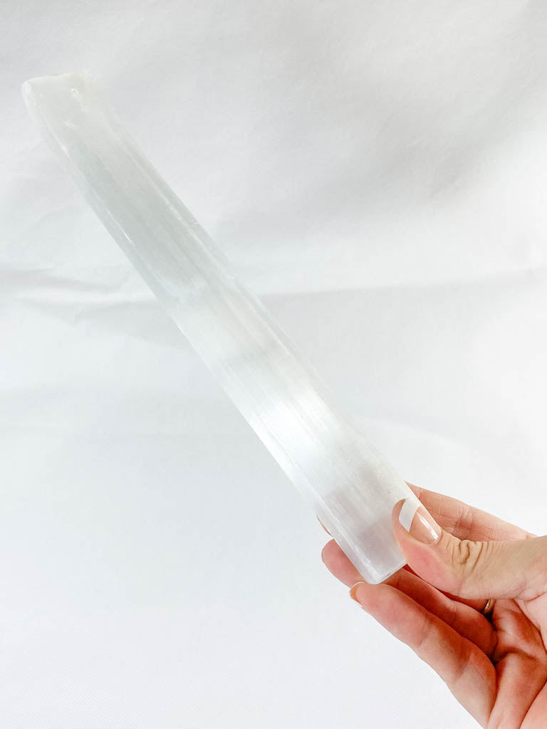 Selenite Incense Holder