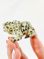 Dalmatian Jasper Carving
