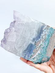 Amethyst Cluster Bookend 3.3kg