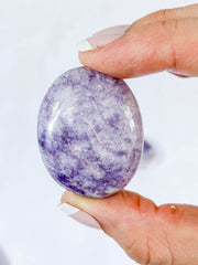 Lepidolite Light Worry Stone