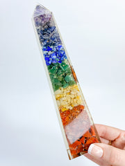 Orgonite Chakra Obelisk | X Large