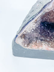 Amethyst Amethyst Pink Purple Druzy and Agate Geode Statement Piece “Faery Cave” 2.4kg